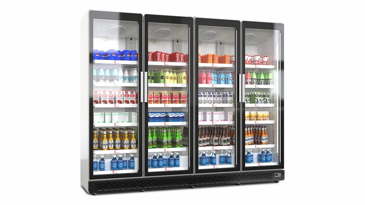 Glass door display chiller AGR-FA view 6