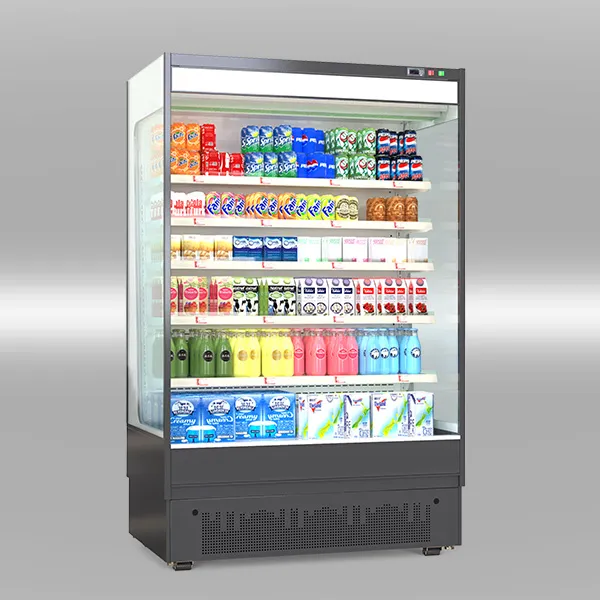 Plug In Dual Air Curtain Open Chiller view 5