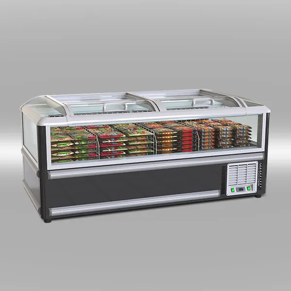 Transparent Wide Island Freezer view 8
